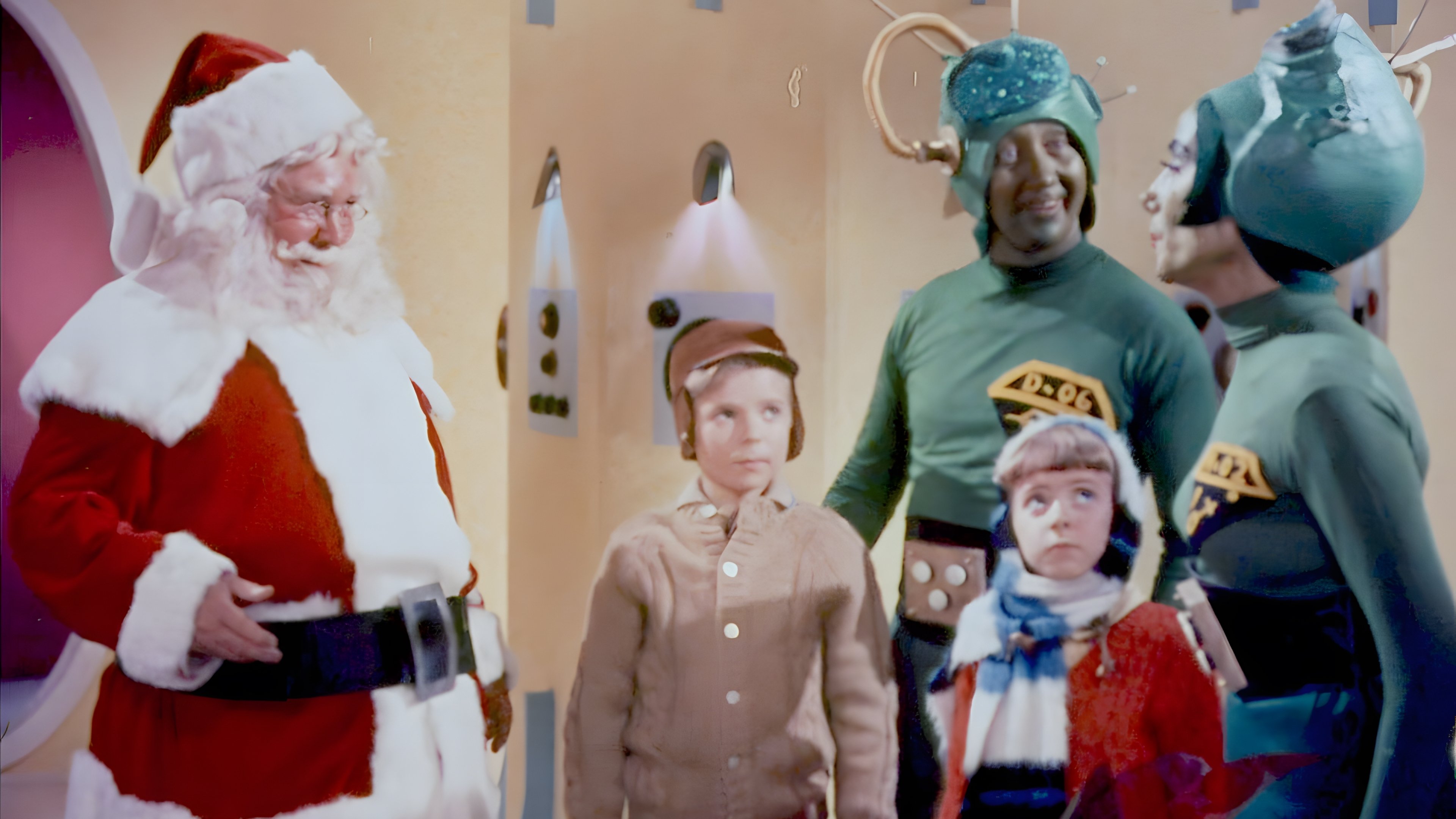 Santa Claus conquista a los marcianos