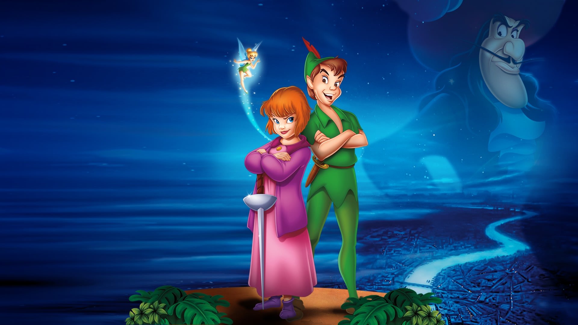 Peter Pan en Regreso al País de Nunca Jamás
