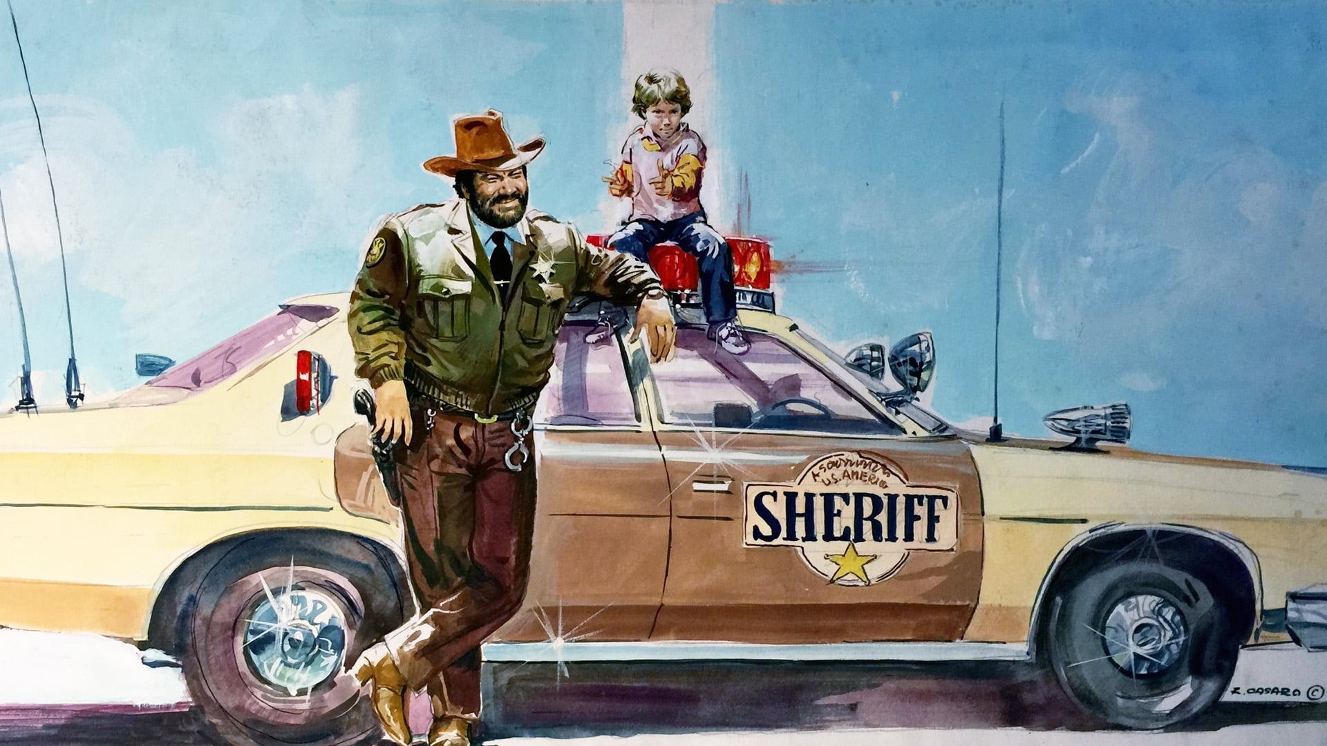 El sheriff y el pequeño extraterrestre
