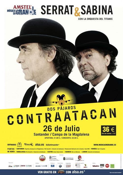 Serrat y Sabina: Dos Pajaros Contraatacan